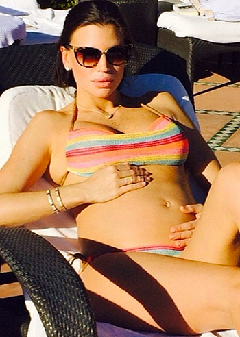 Il Natale di Claudia Galanti, tra famiglia e Marrakech