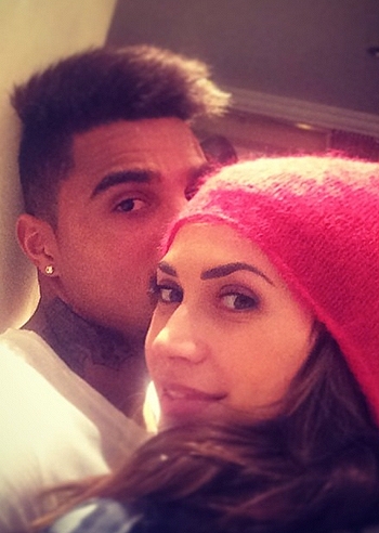 Melissa Satta, Natale con Boateng e family