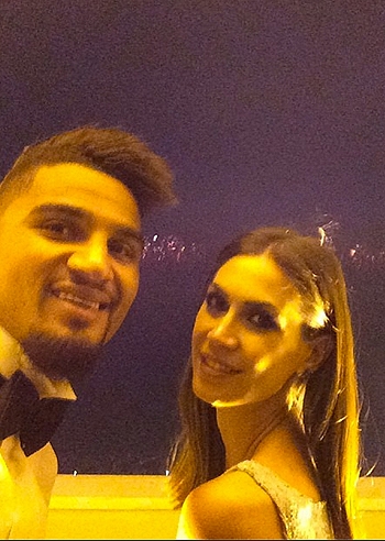 Melissa Satta, Capodanno con Boateng