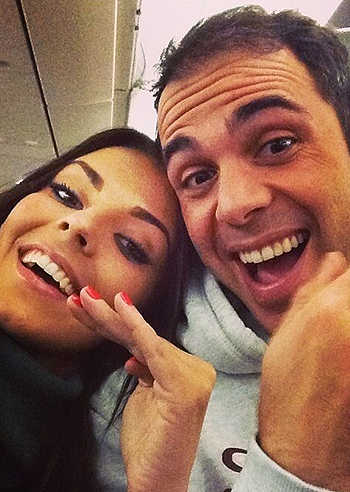 Alessia Reato, alle Seychelles con Dendi