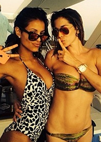 Aida Yespica, bikini mozzafiato a Santo Domingo