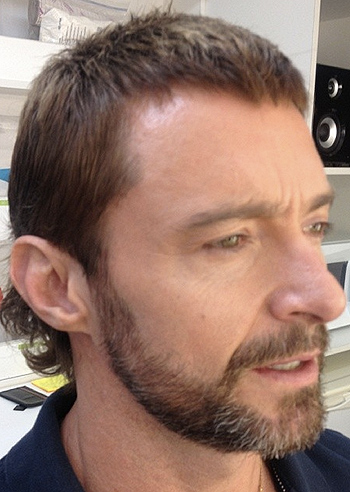Hugh Jackman, taglio anni '80