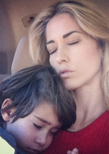 Elena Santarelli, il miglior 'posto' di Jack Elena Santarelli, il miglior 'posto' di Jack