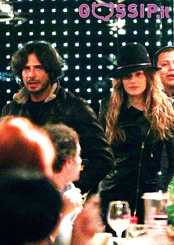 Laura Chiatti, al ristorante con Marco Bocci