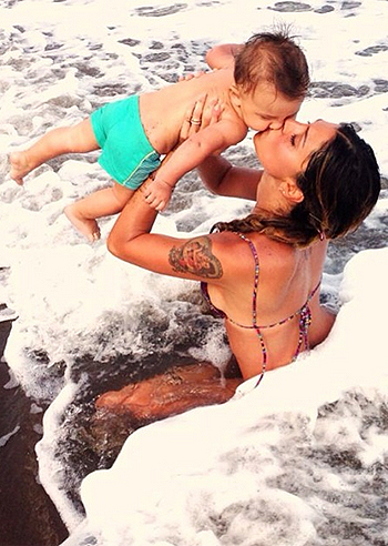 Belen tra le onde con Santiago