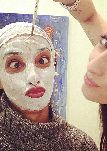 Una maschera di bellezza per Juliana Moreira