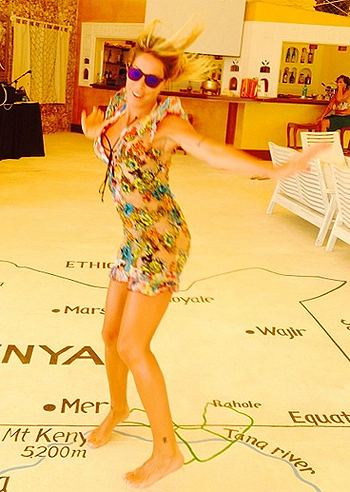 Guenda Canessa, ultimi momenti in Kenya