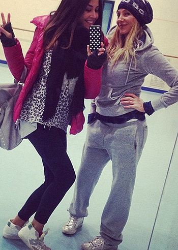 Giorgia Palmas, gym time! Giorgia Palmas, gym time!