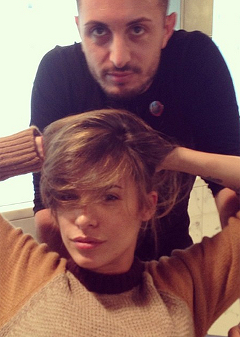 Eli Canalis, nuovo colore di capelli