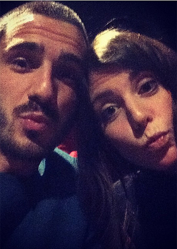 Leo Bonucci al cinema con Martina