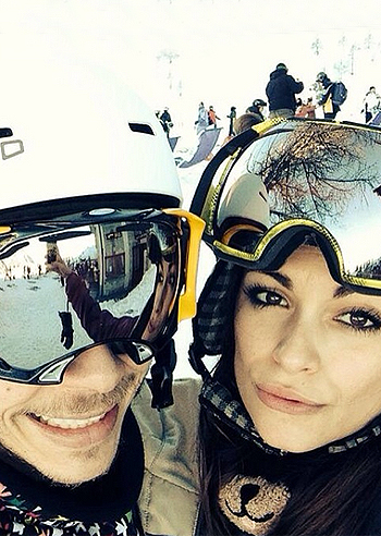 Valentino Rossi e Linda, 'winter edition'