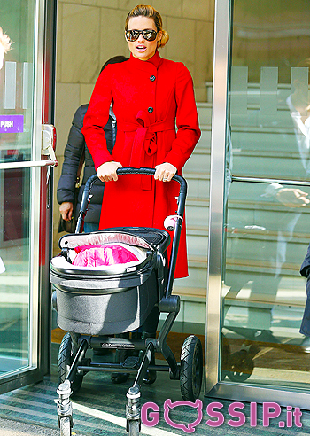 Michelle Hunziker, 37 anni al 'bacio'