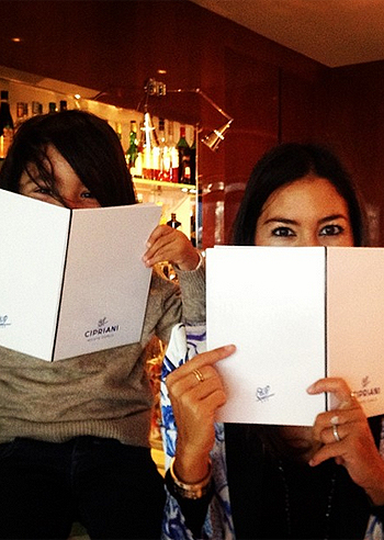 Eli Gregoraci, domenica da Cipriani