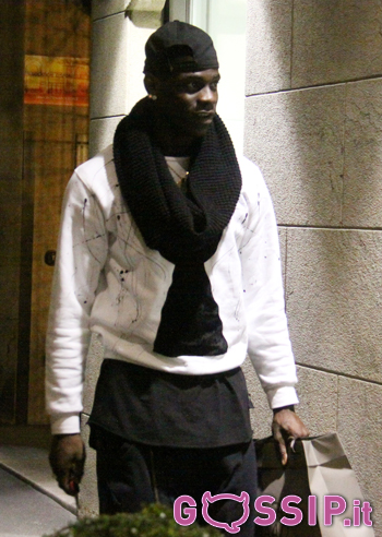 Mario Balotelli, shopping per Fanny