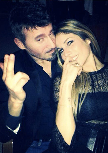 Max ed Eleonora al party della Gregoraci