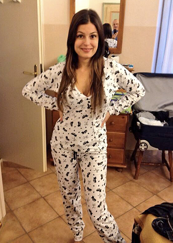 Sara Tommasi, buonanotte da Cortina