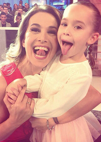 Barbara D'Urso, linguaccia con Chloe