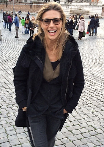 Martina Colombari, San Valentino a Roma