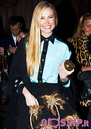 Federica Panicucci, glamour alla Fashion Week Federica Panicucci, glamour alla Fashion Week