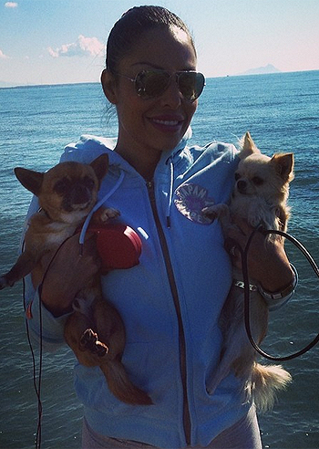 Carolina Marconi, una mattina al mare