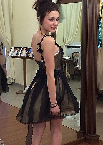 Asia Nuccetelli, orgoglio di mamma Anto