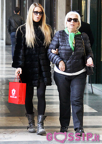 Katia Pedrotti, shopping senza trucco