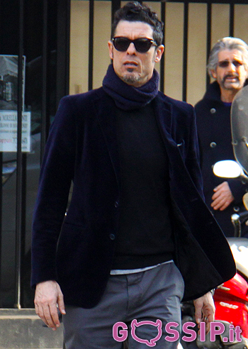 Alessandro Gassmann a Milano per lavoro