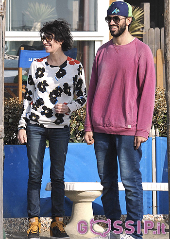 Giorgia a Fregene con Samuel