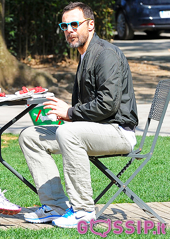 Alessandro Preziosi, colazione con Greta