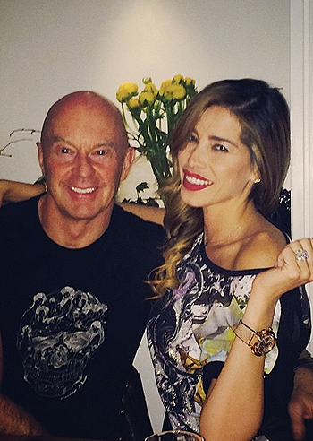 Aida Yespica e Roger Jenkins, l'amore continua