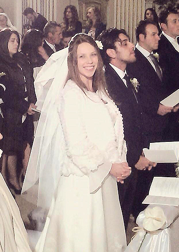 Ania Goledzinowska a nozze con Michele Doto