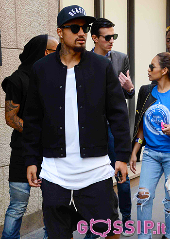 Kevin Prince Boateng, milanese per un giorno