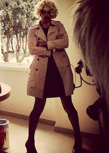 Luca Argentero, donna per set Luca Argentero, donna per set