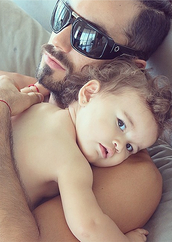 Lola Ponce, Aaron Diaz ed Erin, una famiglia bellissima