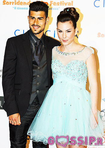 Micol Olivieri, mondana col pancino