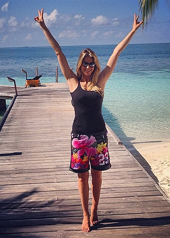 Elena e Bernardo, luna di miele anticipata alle Maldive