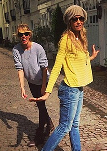 Elena Santarelli, addio al nubilato a Londra