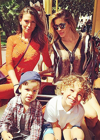 Aida, Raffaella e Claudia, bikini al top a Cannes