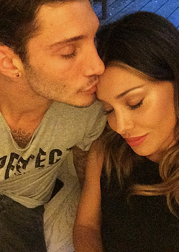 Belen Rodriguez, una dedica a Stefano