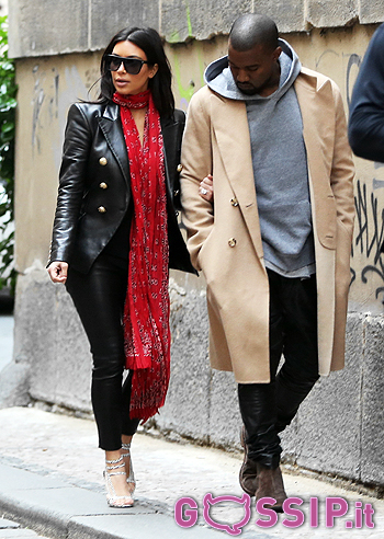 Kim e Kanye, luna di miele a Praga