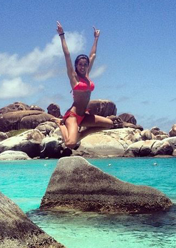 Fede Nargi, da Miami ai Caraibi