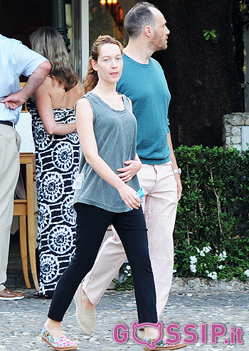 Cristiana Capotondi e Andrea Pezzi, aperitivo a Portofino