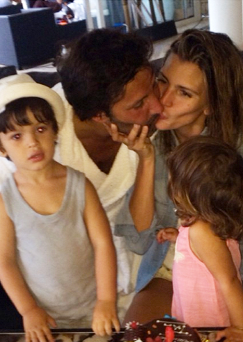 Claudia Galanti, tanti auguri a Tal Harlow