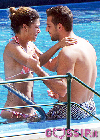 Tommy Chiabra, a Portofino tenero con Jessica