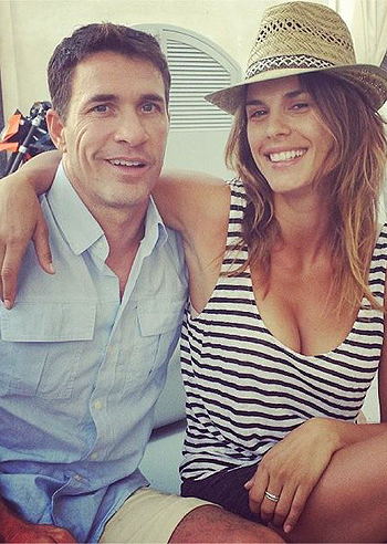 Elisabetta Canalis ancora vacanze con Brian