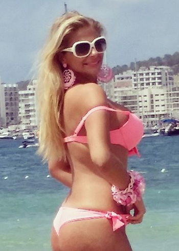 Francesca Cipriani, Barbie maggiorata Francesca Cipriani, Barbie maggiorata