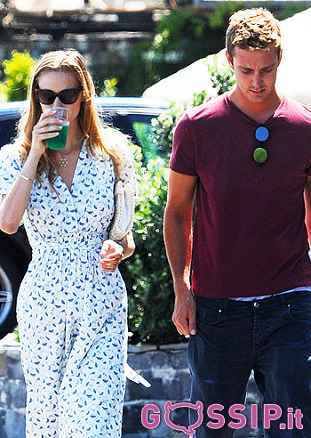 Bea Borromeo in Liguria con Pierre