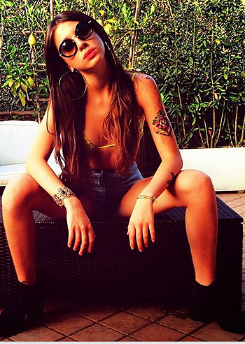 Asia Nuccetelli, le vacanze continuano Asia Nuccetelli, le vacanze continuano