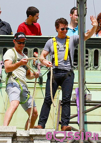 Tom Cruise spericolato per 'Mission Impossible 5'