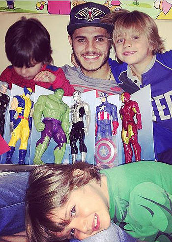 Wanda Nara e Mauro Icardi, prove per Halloween